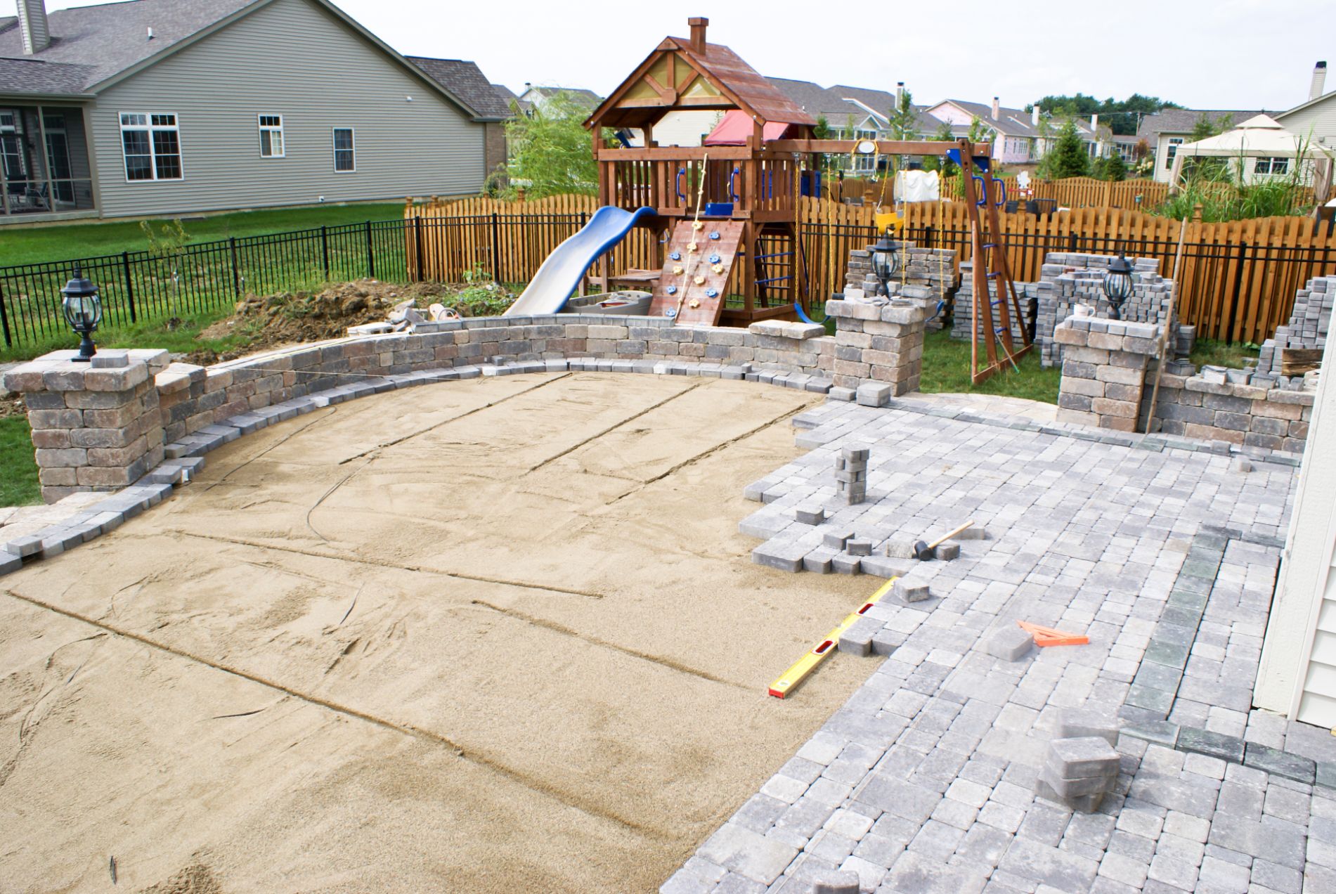 Top patio paver installation in Albuquerque NM